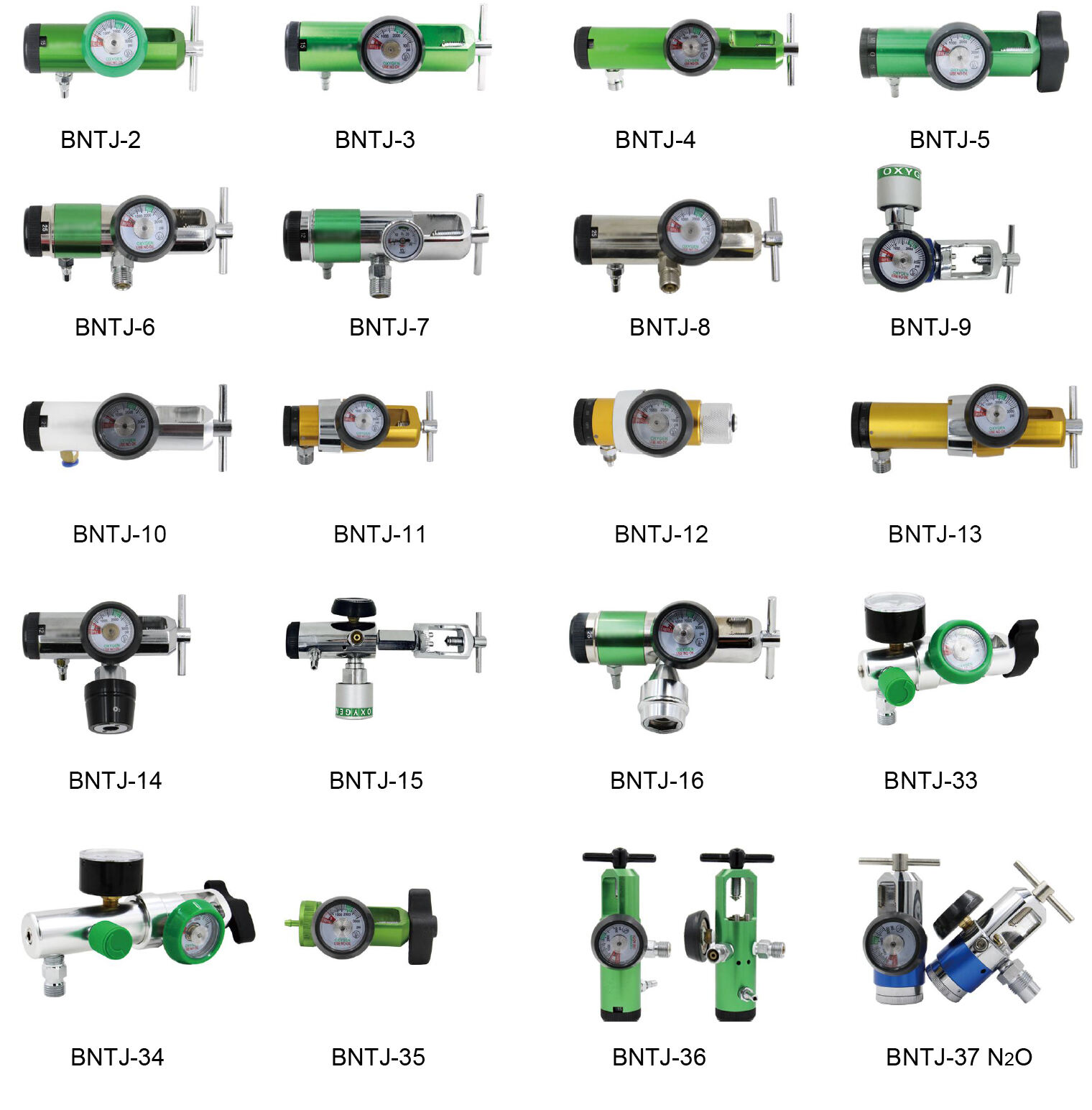 Regulator Indeks Pin Tipe Kuk Inhalator Oksigen Medis dengan Stopkontak Diss/Barb/Koneksi CV untuk Pabrik Katup CGA870 CGA540