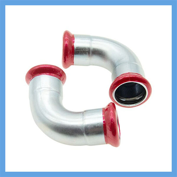 Precision fit stainless pipe fittings designed for easy installation