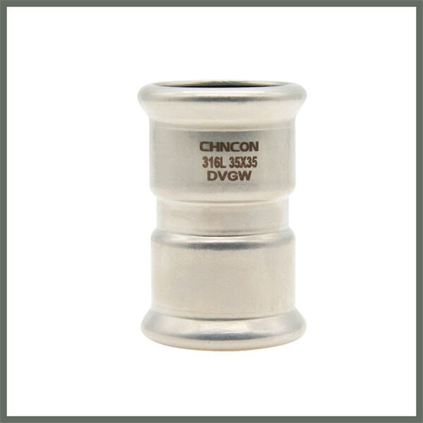 Stainless steel fittings for smooth flow and tight connections