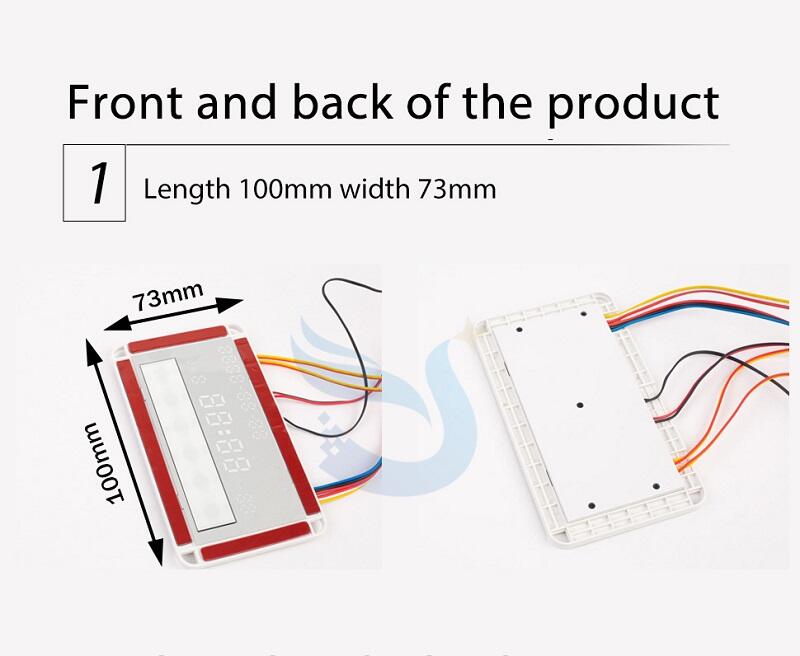 Bluetooth 12V Tri Color Led Touch Dimmer Capacitor Sensor Switch for Bathroom Mirror Time Temperature Display Music manufacture