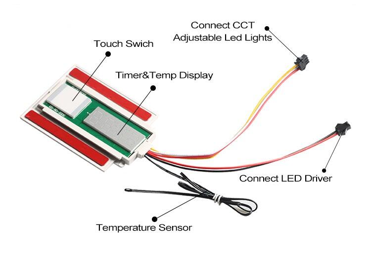 High Quality 12V Lamp Control Dimmer  Led Para Espejo Light  Touch Sensor Switch Mirror For 1-8Mm Mirror factory