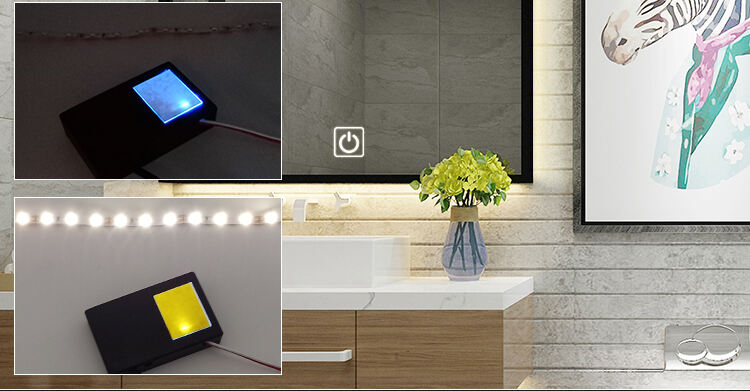 Hot Sale Capacitive 12v Smart Led Dimmer Mirror Touch Sensor Switch  For Bathroom details