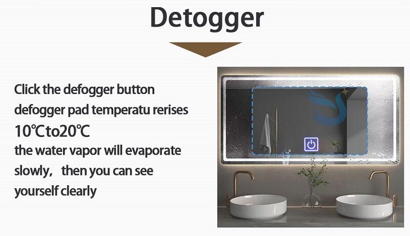 Free Sample Factory Sale Hotel Bathroom Capacitive Led Dimmer Touch Sensor Controller Switch For Mirror manufacture