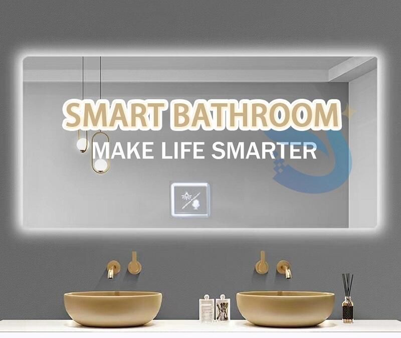 Smart Bathroom Mirror Dc 12V Singlebond Led Sensor Dimmer Touch Mirror Switch For Voice Operable supplier