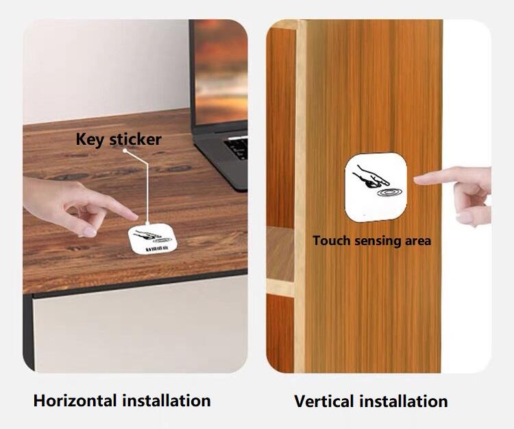 Penetrating Wood Ultra Thin 6Mm Touch Switch Led Dimmer Mirror Touch Switch For Cabinet Wardrobe Led Light details