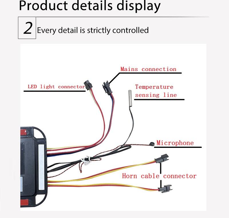 Six Button Bluetooth Radar Sensing Time Temperature Bathroom Mirror Dimmer Switch Led Light Mirror Touch Sensor Switch details