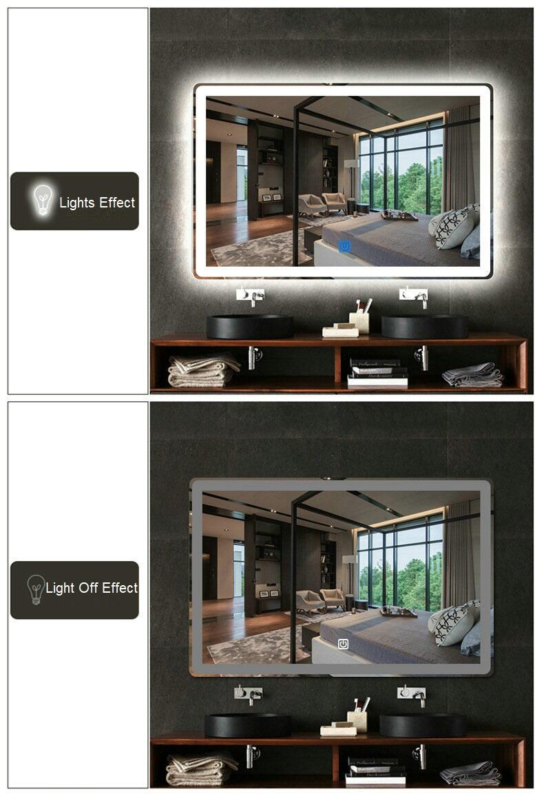 Wholesale Smart Home Glass Screen 12V 1A Sensor Led Dimmer Light  Mirror Smart Touch Switch For Hotel manufacture