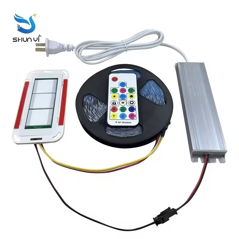 Rgb Touch Switch Dc12V 5A Triple Bond Touch Dimmer Control Switch Led Light Mirror Touch Sensor Switch