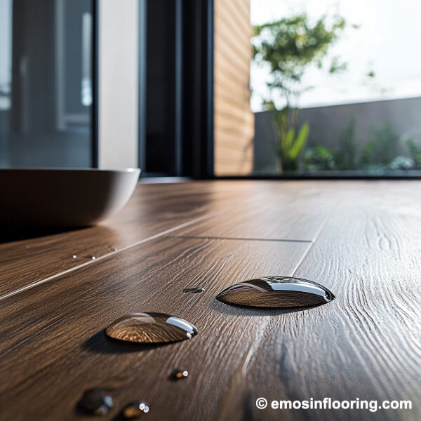 Say goodbye to water damage with waterproof laminate flooring