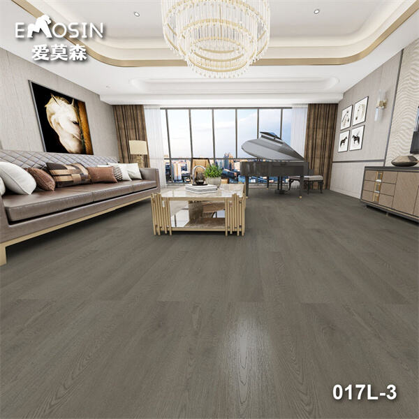 Make a statement with herringbone patterned LVT flooring