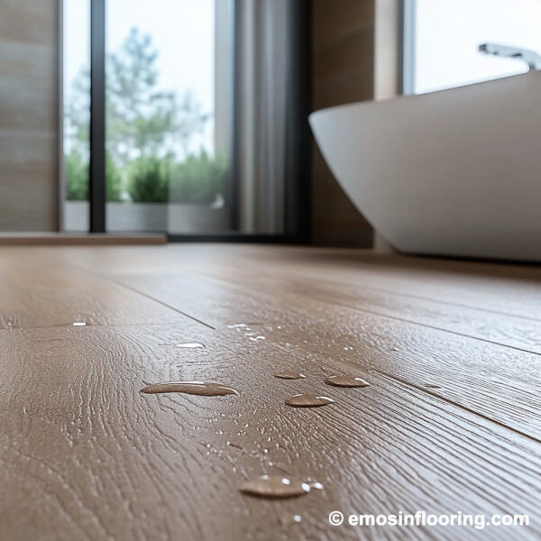 Upgrade Your Bathroom with Easy to Install Waterproof Vinyl Plank Flooring.