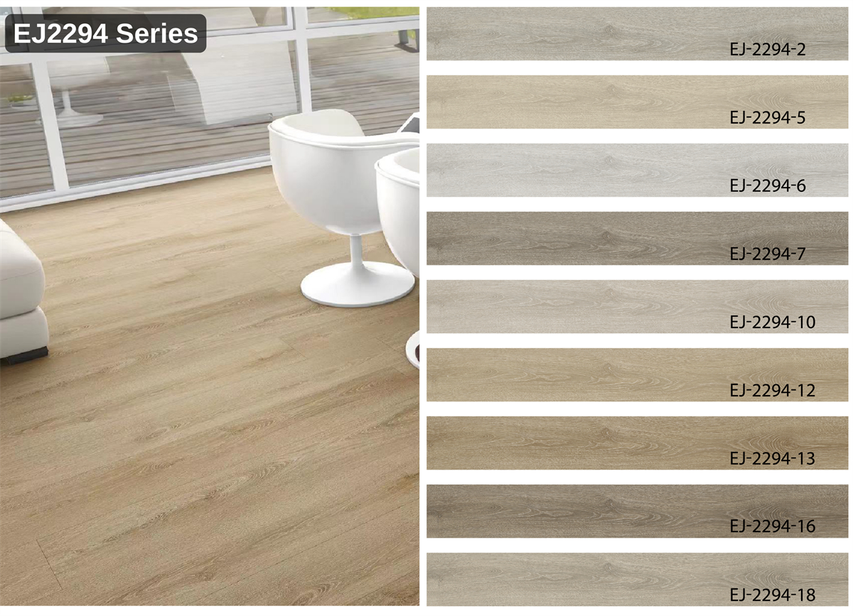 Luxury vinyl plank flooring manufacture