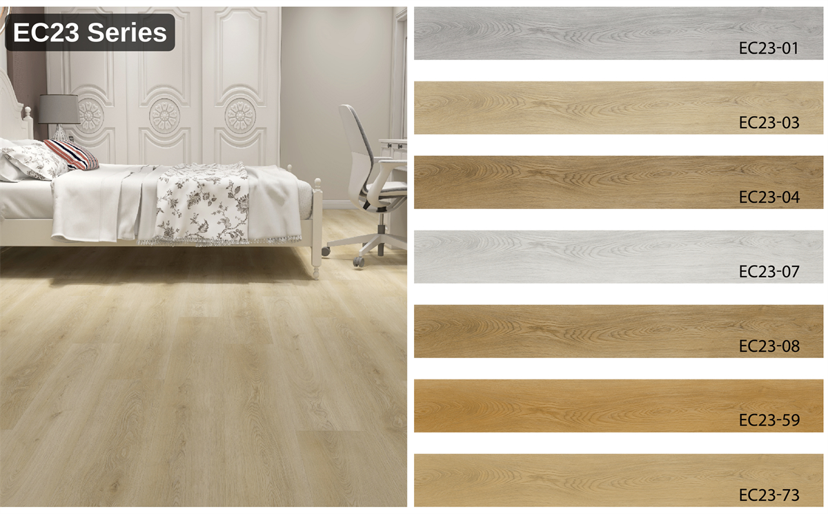 LVT click flooring manufacture