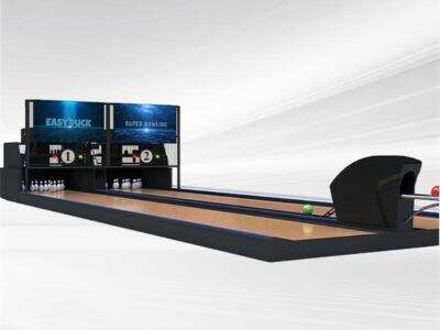 Hvordan er bowlinganleggsutstyr designet for steder med høy belastning?