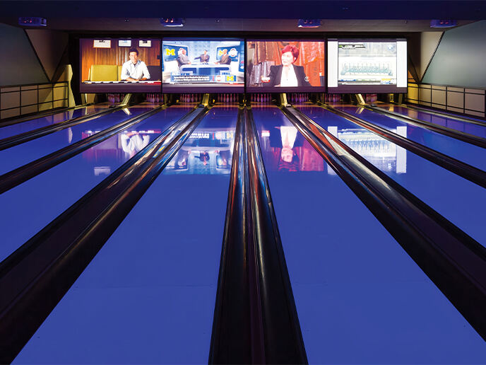 Bowling lanes