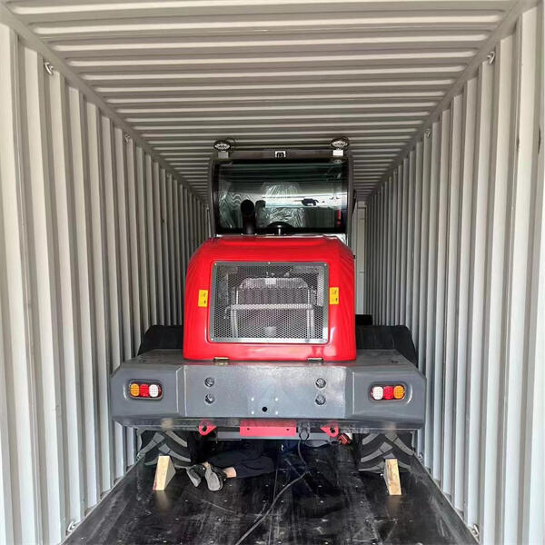 Khả năng cơ động gặp sức mạnh trong máy xúc lật bánh trước