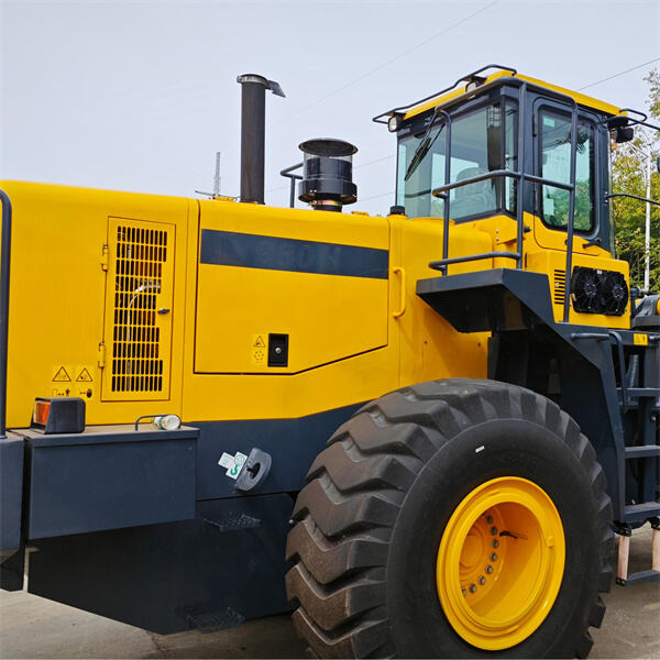 Simplify your workload with the power of the Wheel Loader Machine