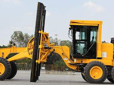 Grader Operation Techniques to Facilitate Road Construction and Land Leveling