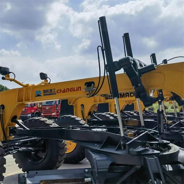 The Power of Precision with Construction Grader Machines.
