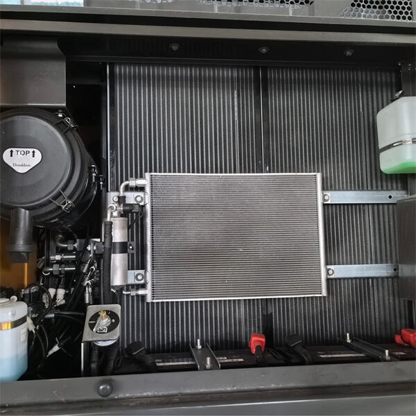 شاهد قوة الحفارة مع الحوض