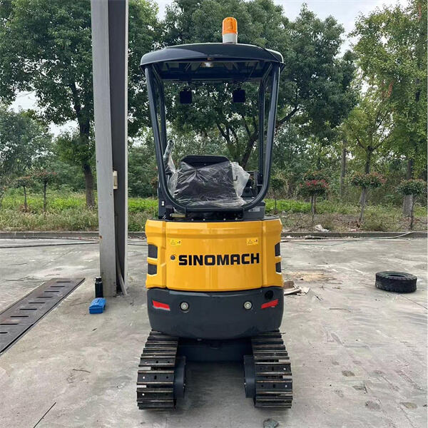 Innovations in excavator technology.