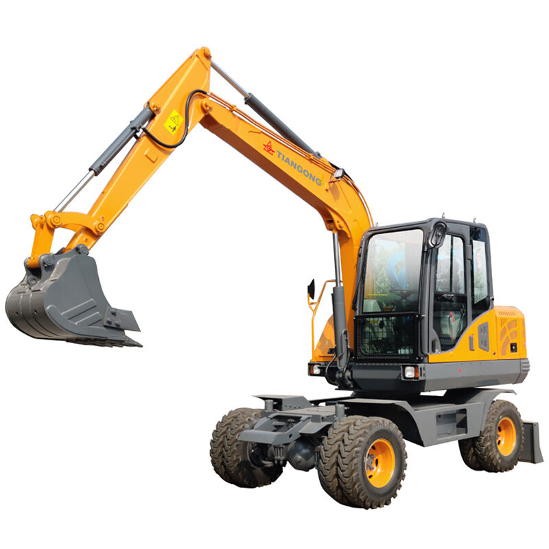 GHT80W Wheel Excavator: Power, Precision, and Comfort Combined