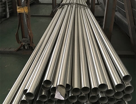 Stainless steel round pipe,welding,polished and hairline finish