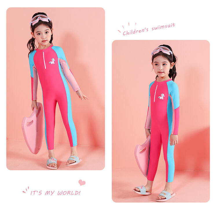 Quick Dry Sporty One Piece Swimsuits for Children supplier