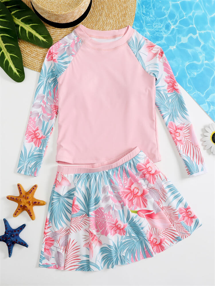 Two-piece Teen Swimdress supplier