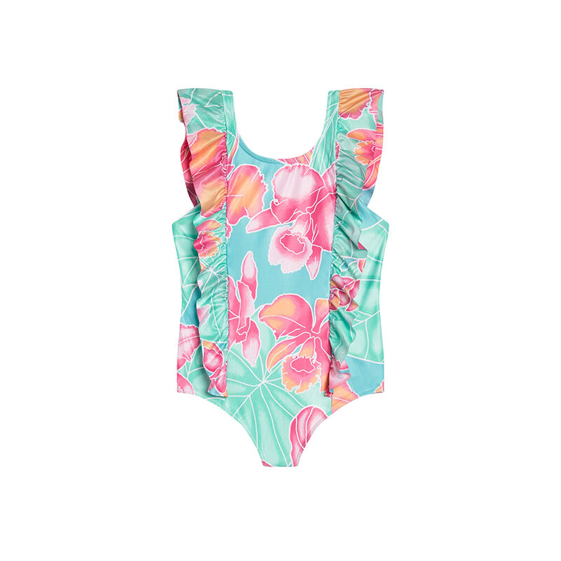 Floral Printing Family Matching Beachwear One piece Swimsuit details