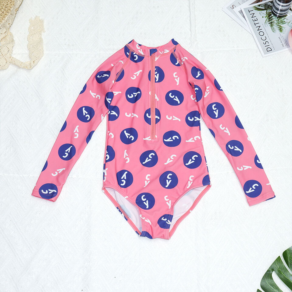 Cotton One Piece Swimsuits for Children supplier