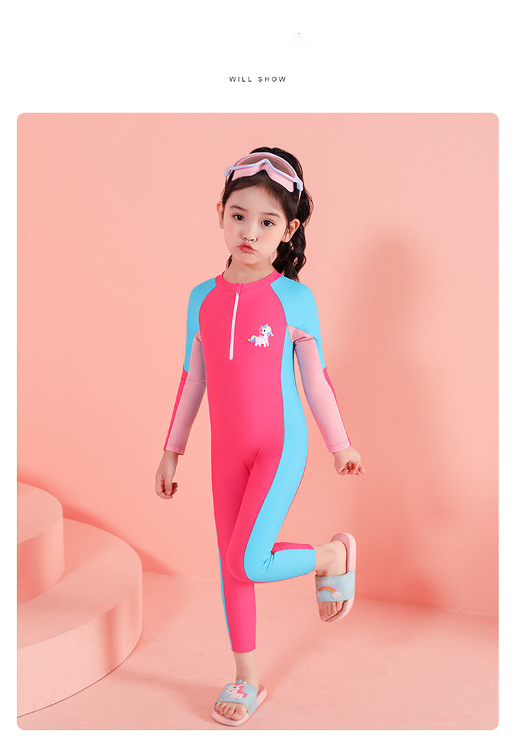 Quick Dry Sporty One Piece Swimsuits for Children supplier