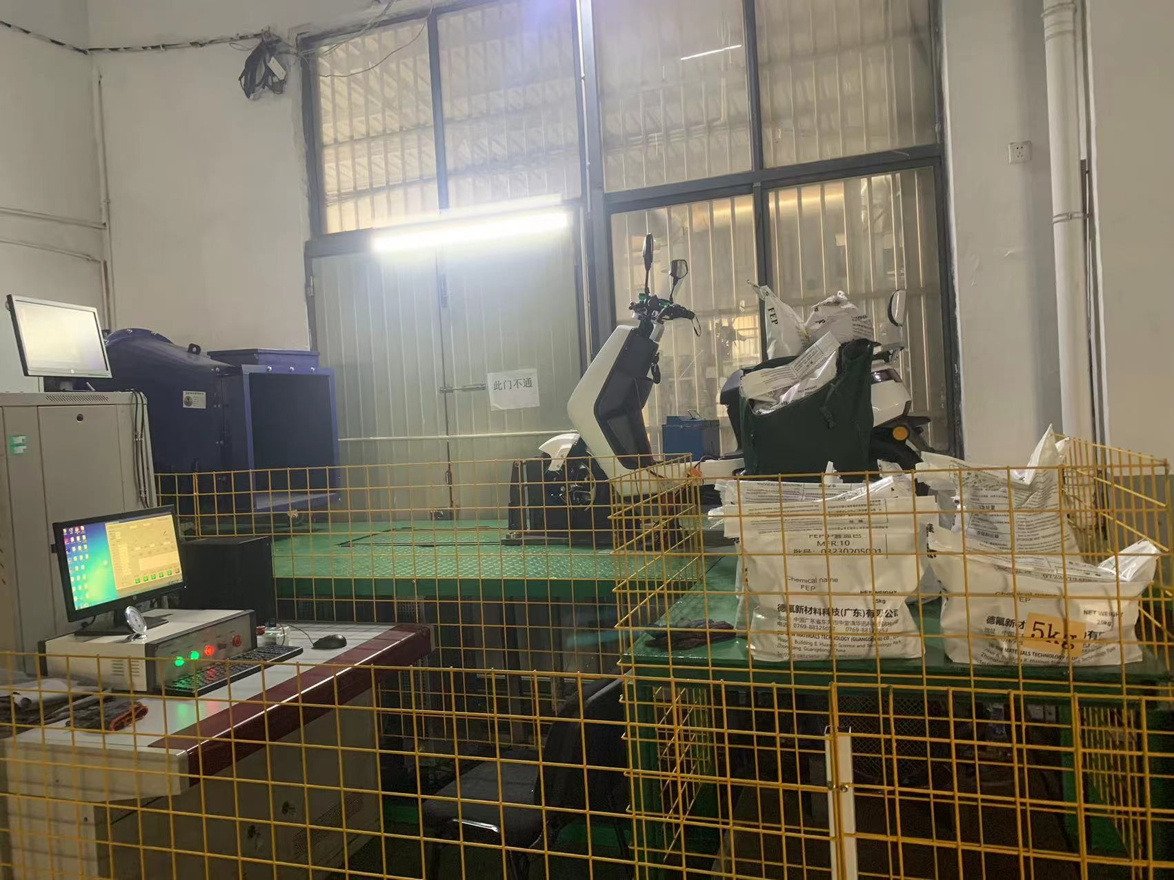 Lingming Motor conducts loading capacity test