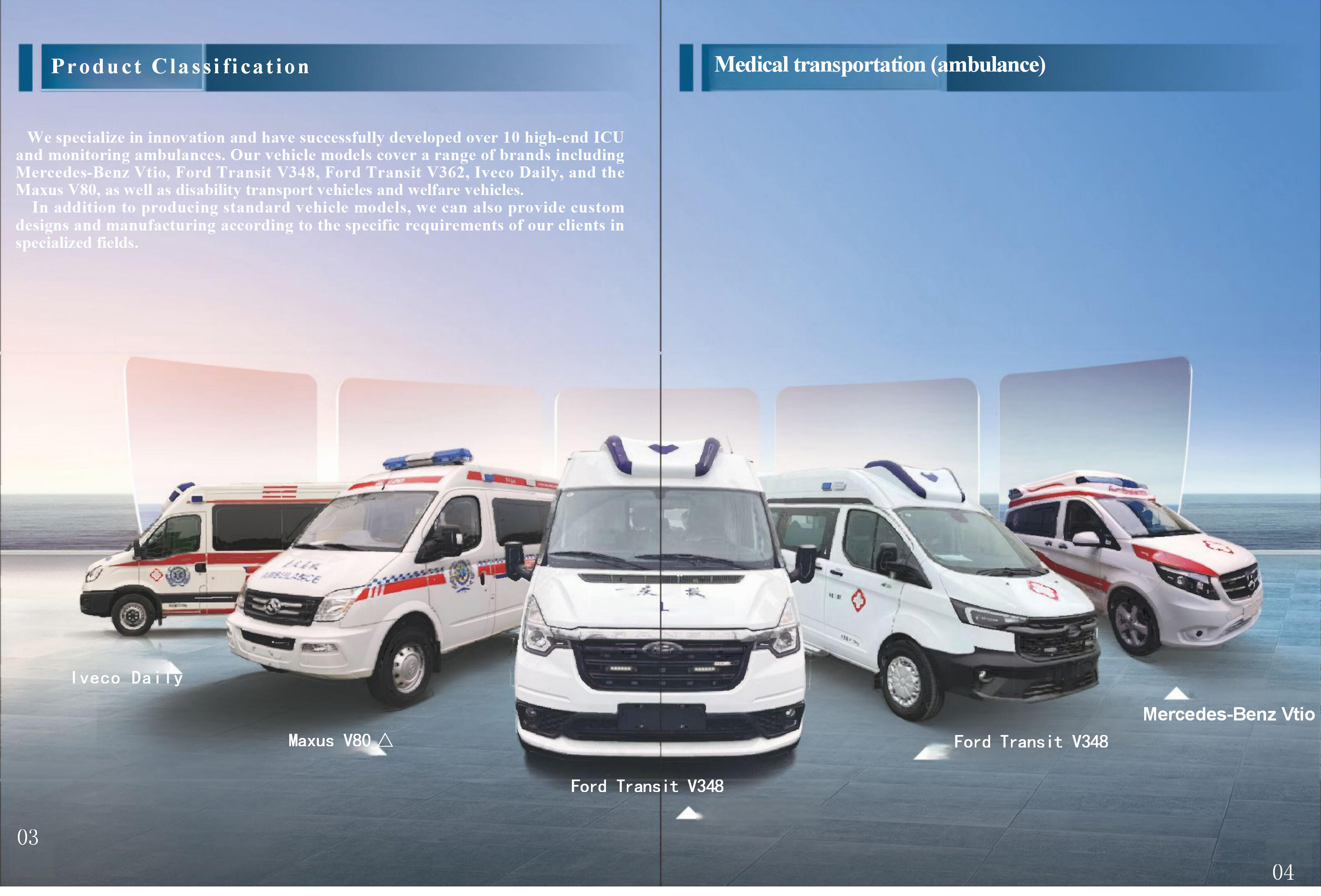 New Ambulance Car Diesel Fuel Manual Transmission essential ICU Rescue Ambulance Vehicle Emergency Car for Critical Situations details