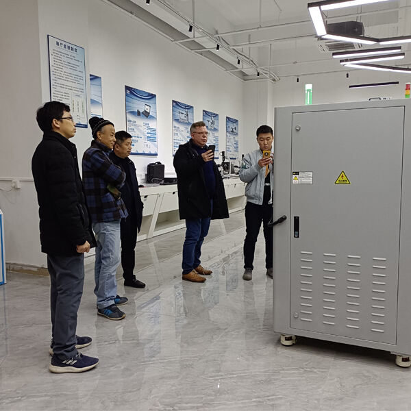 European clients visiting our plasma equipment factory