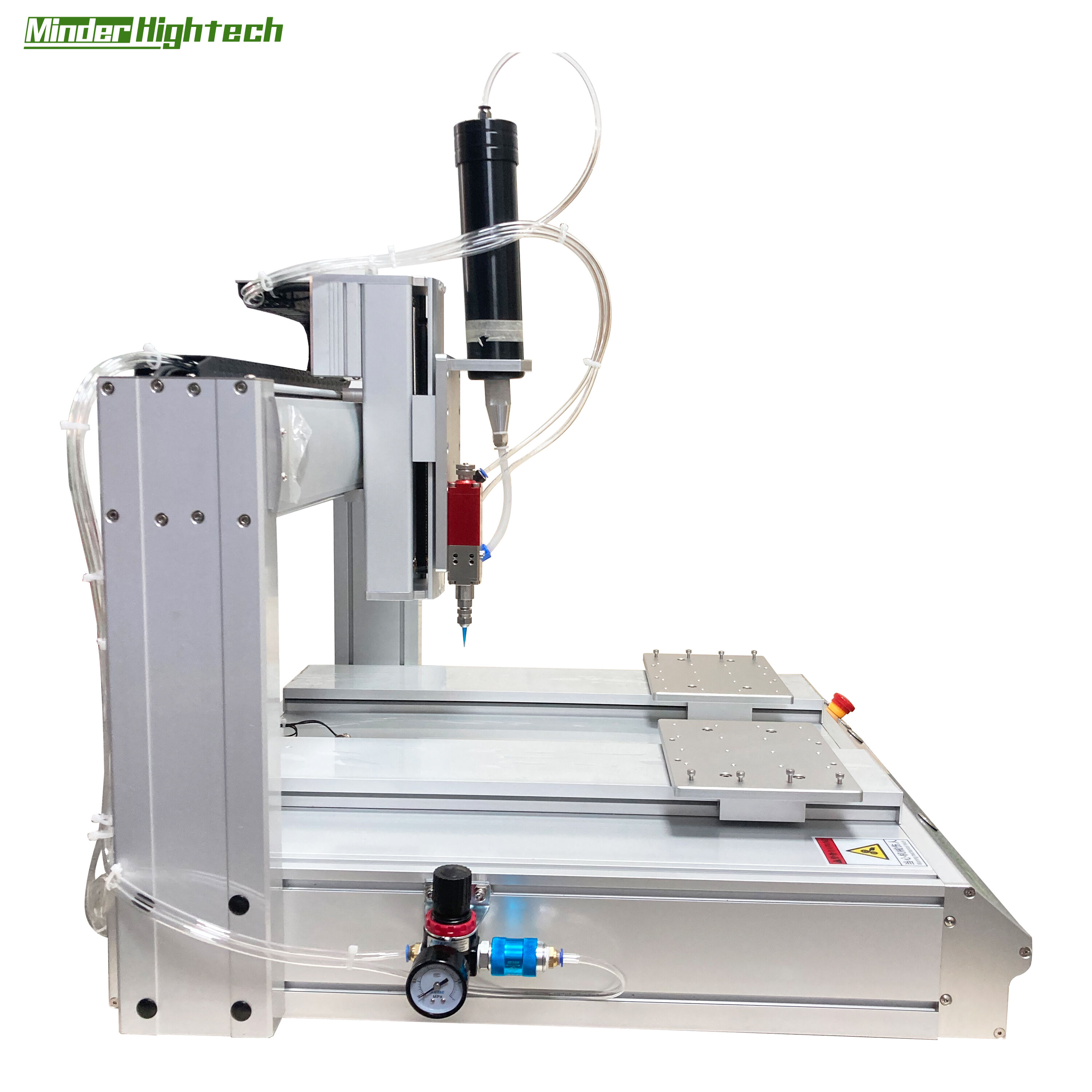 PCB Benchtop Automatic Epoxy Glue Dispenser / AB Dispensing Robot Machine supplier
