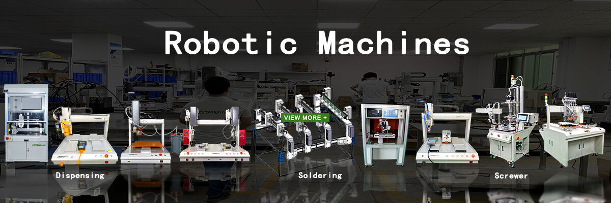 PCB Benchtop Automatic Epoxy Glue Dispenser / AB Dispensing Robot Machine factory