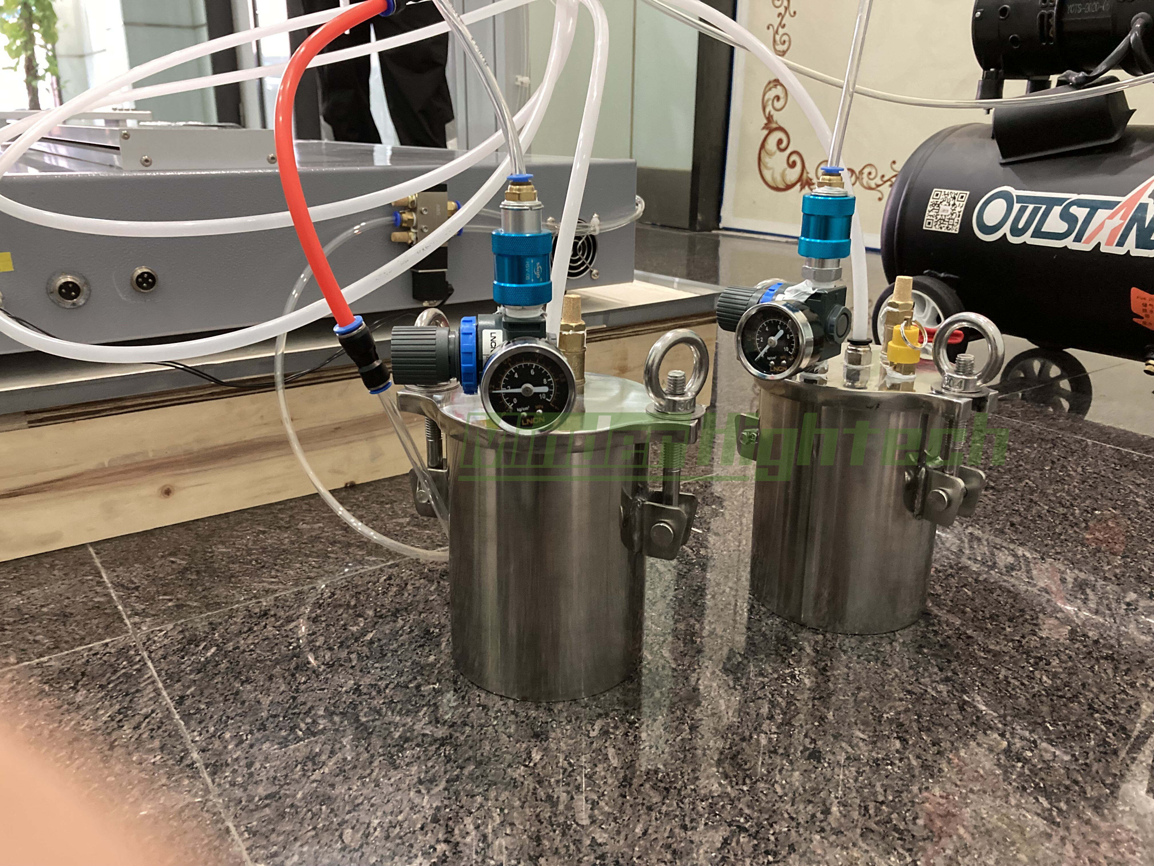 PCB Benchtop Automatic Epoxy Glue Dispenser / AB Dispensing Robot Machine supplier