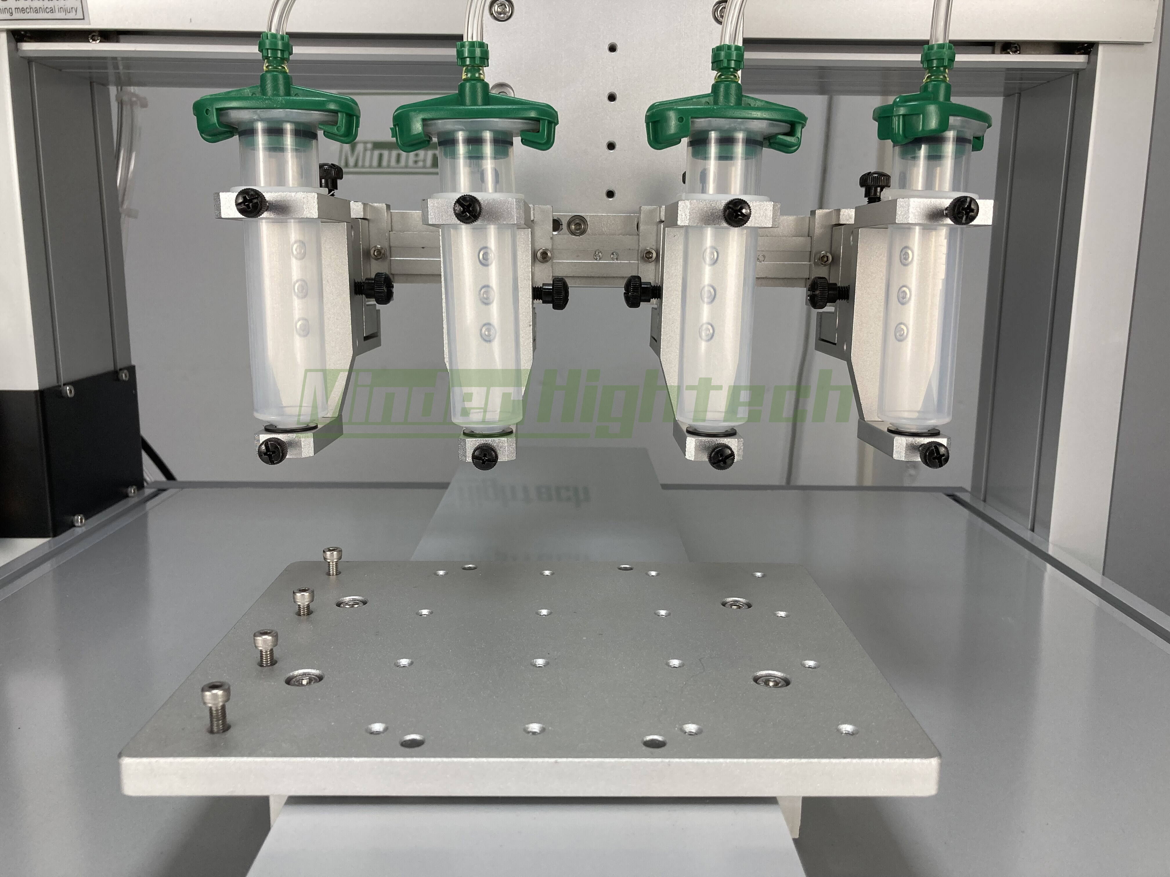 PCB Benchtop Automatic Epoxy Glue Dispenser / AB Dispensing Robot Machine supplier