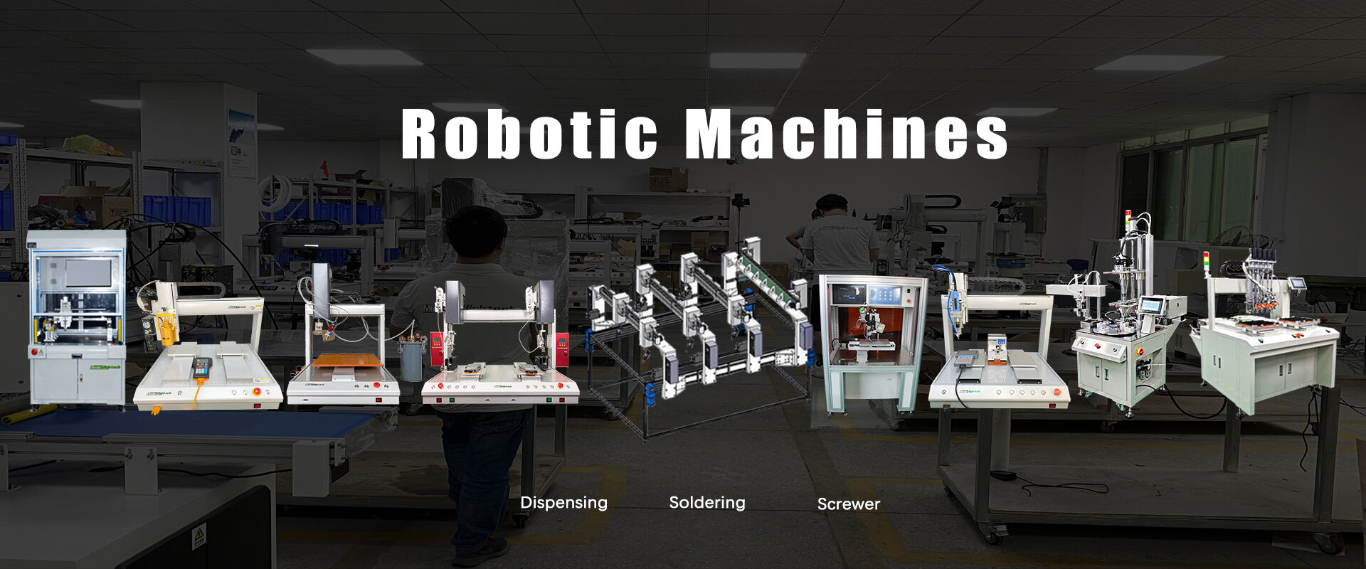 Soldering Dispensing Screwer robots