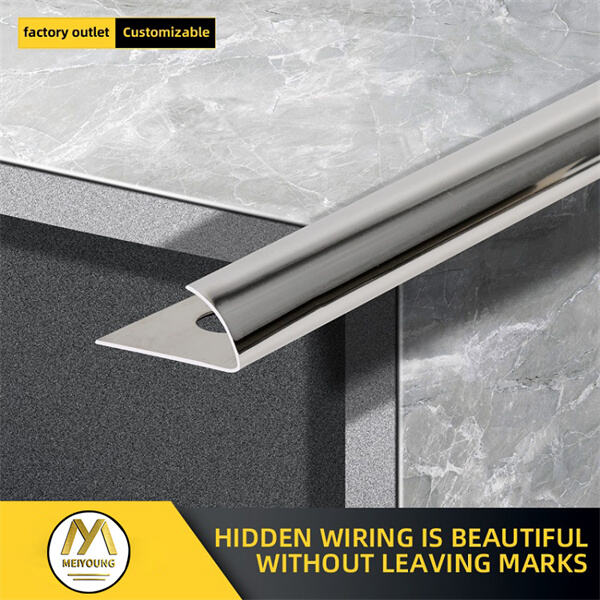 Stainless Steel Tile Edging Strip Requires Little to No Upkeep.