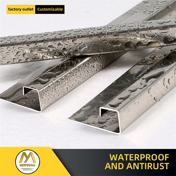 Stainless Çelik Tile Kenar Trim DIY'ler İçin