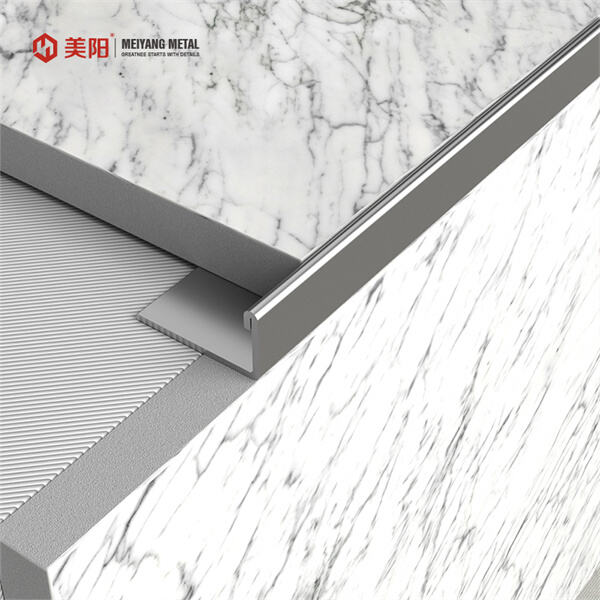 Rust-Resistant and Long-Lasting - Stainless Steel Corner Trim for Any Project