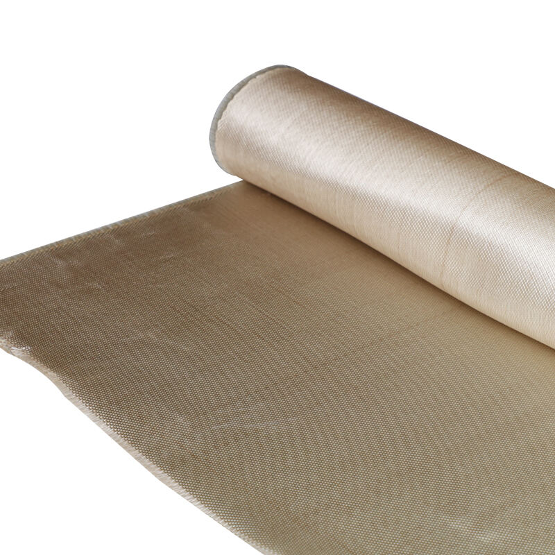High Density Plain Woven Anti-corrosion Flame-retardant Fiberglass Cloth Roll factory