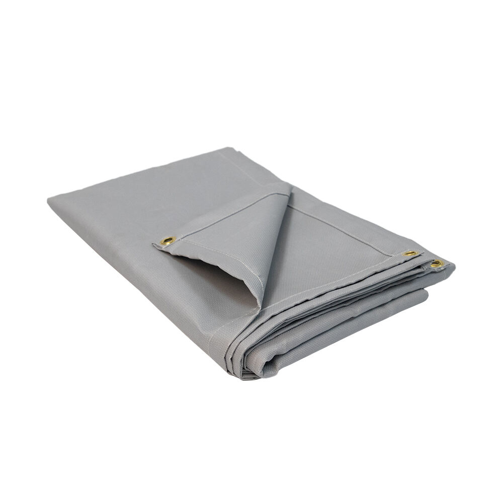 Emergency Rescue Blanket 6m*8m Big Fire Protection Blanket Fiberglass Car Fire Blanket supplier