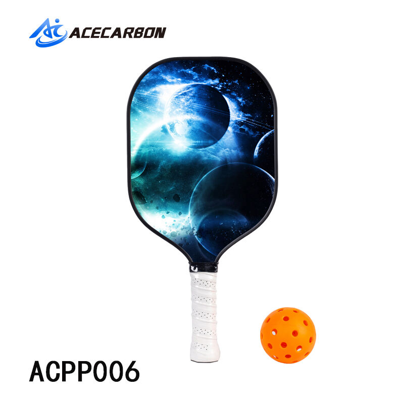 ACPP006 Durable and Lightweight Pickleball Paddle Fiberglass Surface And Polypropylene Honeycomb Core