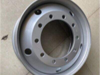 عجلات معدنية من الصلب المتينة للمقطورات للاستخدام التجاري