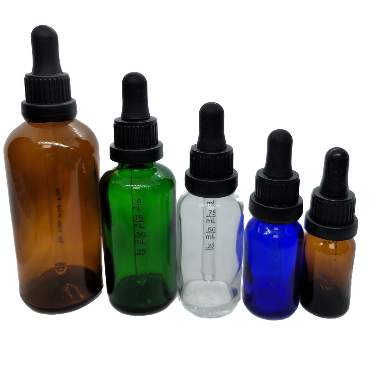 Customized 5ml 10ml Empty Parfum Essential Oil Glass Dropper Bottles Luxury 30ml For Essential Oil Packing details