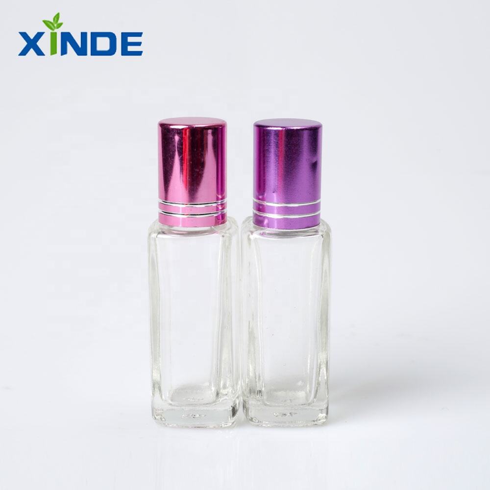 product portable 10ml glass roll on bottle for essential oils  perfume 100pcs moq with rubber stopper-0