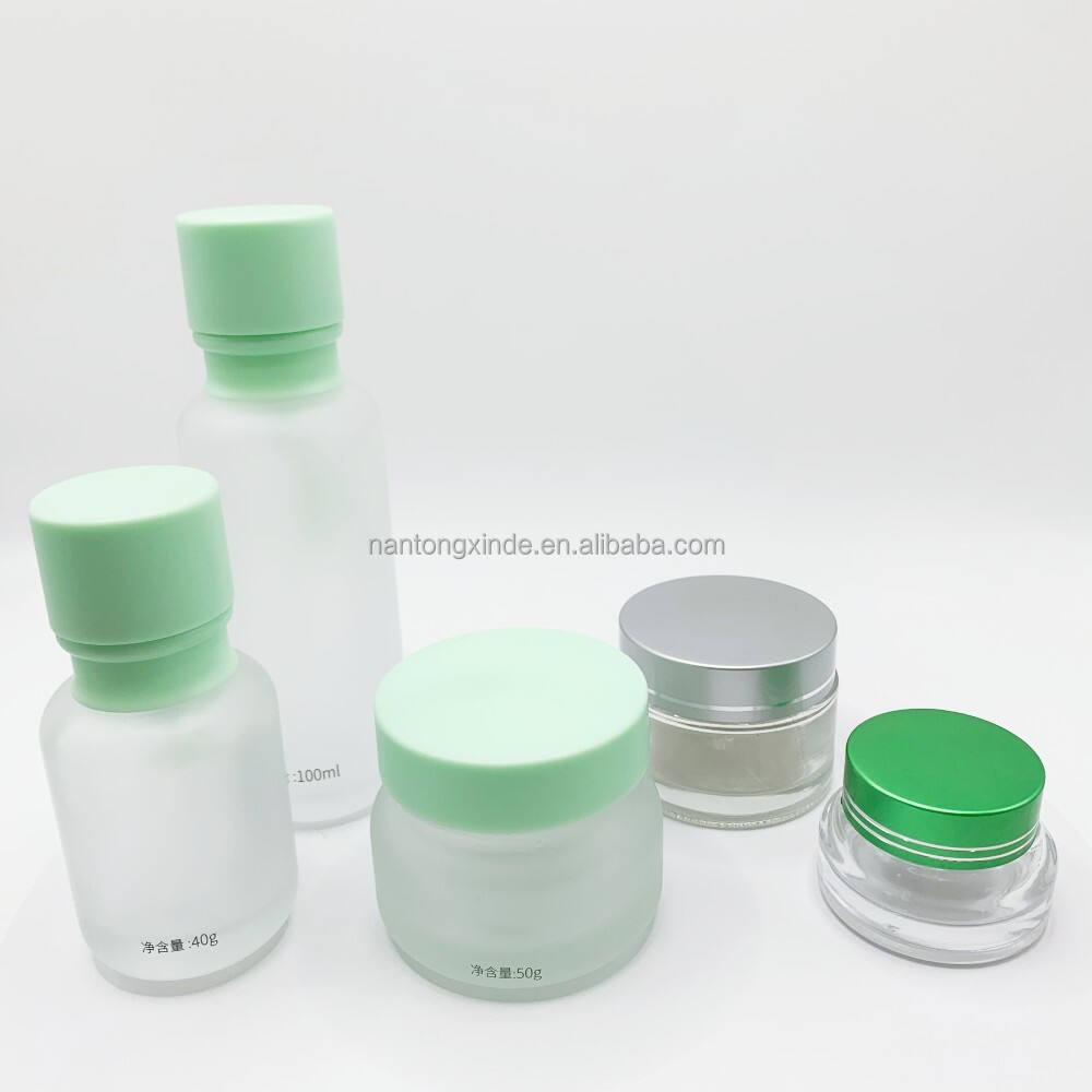 Empty 3m Bottle Cosmetic Packaging Cream Jar Double Wall Face Eye Cream Jar For Sale manufacture